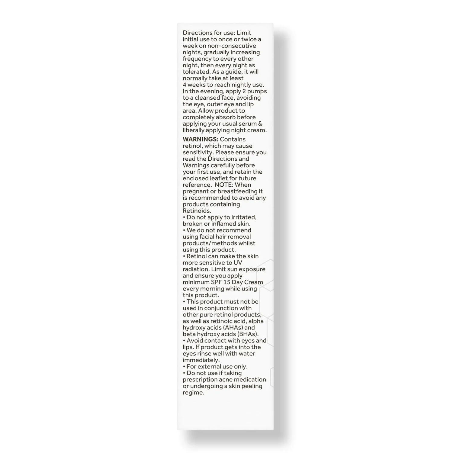 Pure Retinol 0.3% Retinol Night Concentrate 8 Pure Retinol 0.3% Retinol Night Concentrate - Image 7