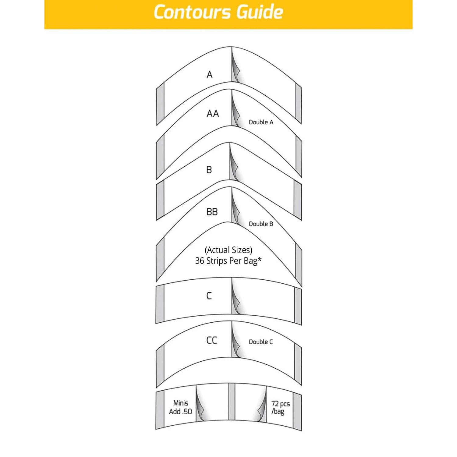 Walker Brown Liner Tape Contours And Minis Hair System Tape 4 Walker Brown Liner Tape Contours And Minis Hair System Tape - Image 2