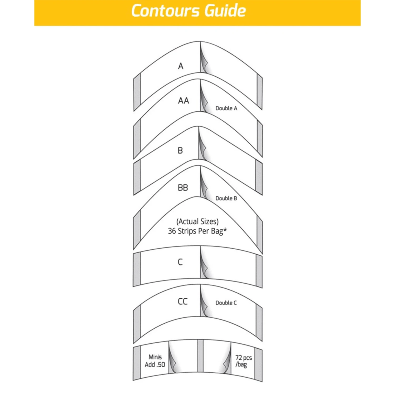 Walker Duo Strip Non-Surgery Contours And Minis Hair System Tape 4 Walker Duo Strip Non-Surgery Contours And Minis Hair System Tape - Image 2