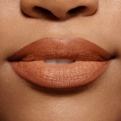 Modern Matte Lipstick -Hairclub Shop vieve comininhaute dark peach matte lipstick 4